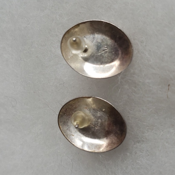 CATS EYE SODALITE STERLING SILVER EARRINGS & Necklace - Picture 5 of 6